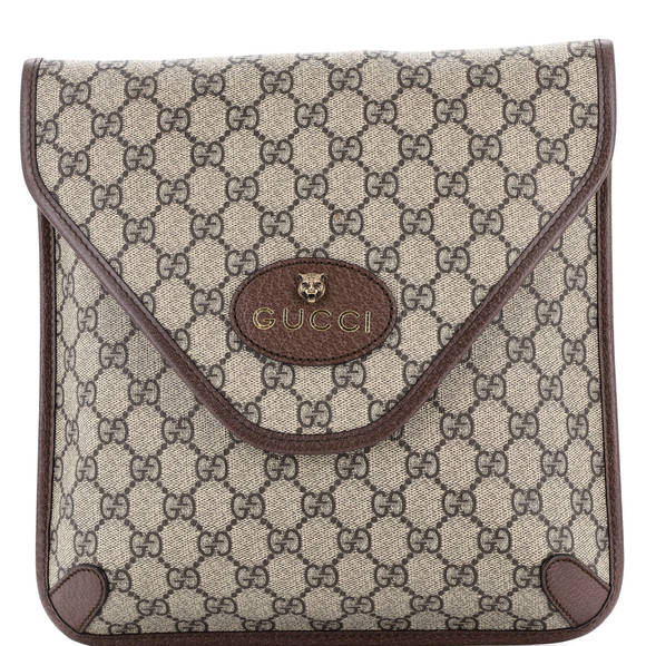 Gucci Medium Neo Vintage Envelope Messenger GG Coated Canvas - Picture 1 of 5